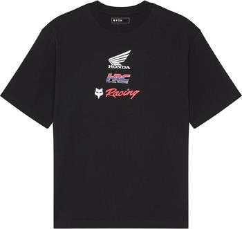 Fox Wordmark Oversized Short Tee schwarz
