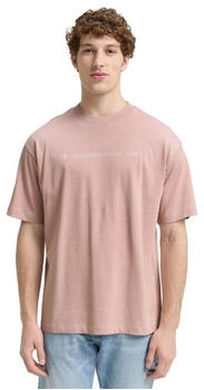 Tom Tailor Denim Heavy-Jersey T-Shirt mit Print smoky rose