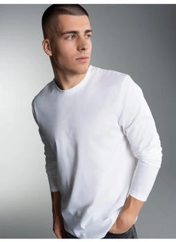 Trigema Comfort Fit Longsleeve (442827) weiss