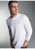 Trigema Comfort Fit Longsleeve (442827) weiss