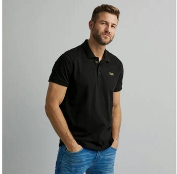 PME Legend Poloshirt mit Logostickerei (70968159) schwarz