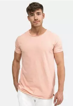 Indicode Willbur Tee Rundhals Slim Fit (40-114BS) cameo rose