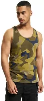 Brandit Tank Top Shirt - Swedish Camo M90 tarnung