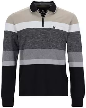 Hajo Stay Fresh Langarmshirt schwarz