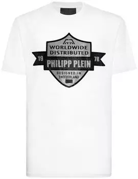 Philipp Plein Crest T-Shirt (PPL22945) weiß