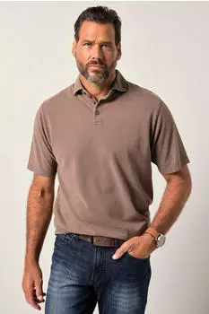 JP 1880 Poloshirt dunkelbraun