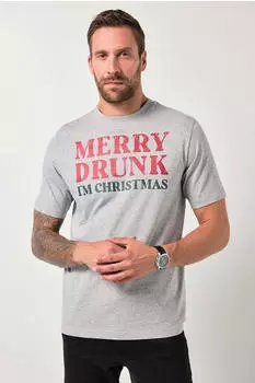 JP 1880 Legends December T-Shirt Halbarm grau