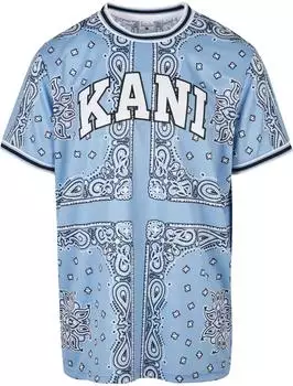 Karl Kani T-Shirt blau/schwarz/weiß
