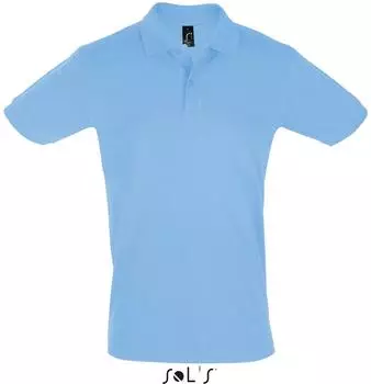 Sol's Perfect Denim Polo Shirt mit individueller Stickerei denim