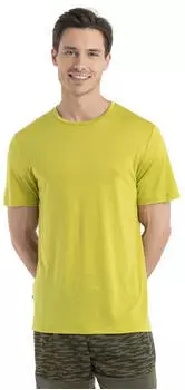 Icebreaker Herren Merino Sphere II Kurzarm T-Shirt lime/gelb