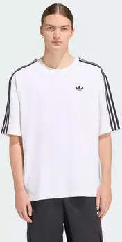 Adidas ADICOLOR 3-STREIFEN OVERSIZE-T-SHIRT White (KD4096)