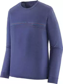 Patagonia cap cool merino grafik shirt solstice purple
