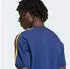 Adidas 3-STREIFEN T-SHIRT Dark Blue / Crew Yellow / Power Blue (KC8642)