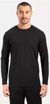 Smilodox Xion Longsleeve Casual Fit schwarz