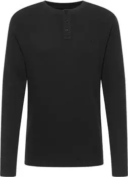 MUSTANG Atchison Langarmshirt schwarz
