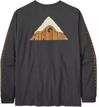 Patagonia Driftways Organic T-Shirt Oversized (37822INBKS) schwarz