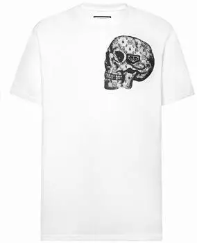 Philipp Plein Skull T-Shirt (PPL9451) weiß