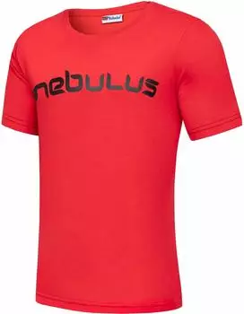 Nebulus LEOS T-Shirt mit Rundhalsausschnitt rot-navy