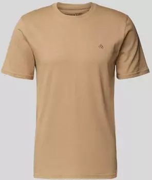 Scotch & Soda Garment Dye Logo Crew T-Shirt (182353) sand