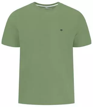 Fynch-Hatton T-Shirt mit Logo-Stickerei Slim Fit (17707552) avocado