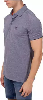 Timberland Baboosic Brook Oxford Kurzarm Polo Polo-Shirt (TB0A2DJ5433) marineblau
