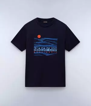 Napapijri S-Buti Ss Sweatshirt blue marine