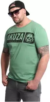 Yakuza Bleak Regular Basic T-Shirt (TSB25046) dunkelgrün