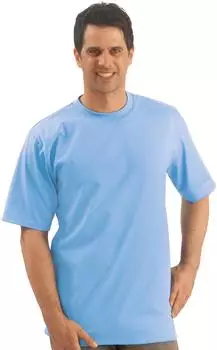 Trigema T-Shirt DELUXE 100% Baumwolle (637202) horizont