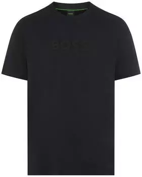 Boss Green T-Shirt Rundhalsausschnitt Regular Fit (90546539) dunkelblau402