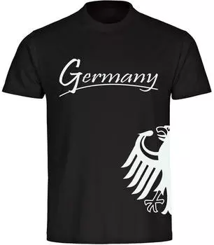 multifanshop Deutschland - Adler seitlich schwarz