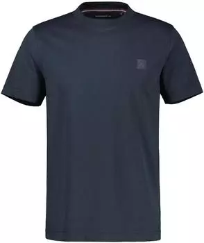 Lerros T-Shirt Regular Fit Rundhals Texture classic navy