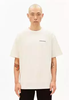 armedangels MAARKOS OUTGROWN T-SHIRT T-Shirt aus recyceltem Baumwoll Mix beige ( ) (30008064-3233)
