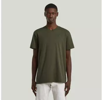 G-Star Base-S V T-Shirt Grau asfalt D16412-336-995