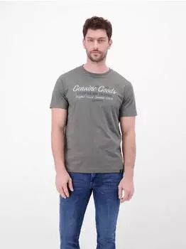Lerros T-Shirt in Jersey-Qualität mit Print Basalt Grey (25D3012_27702)