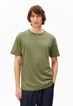 armedangels MAARKOS MID WEIGHT T-SHIRT T-Shirt aus Bio-Baumwolle grün ( ) (30008566-3453)