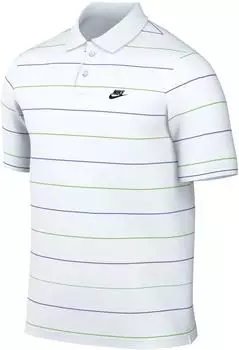Nike Club Oversize-Poloshirt mit Streifen (Herren) - Wei&szlig; IF0736-100