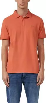 s.Oliver Poloshirt aus Baumwollpiqué orange 2138262.3410.