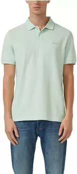 s.Oliver Poloshirt aus Baumwollpiqué grün 2138262.6122.