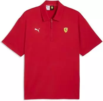 Puma Scuderia Ferrari Cloudspun Polo Herren Accessoires Rot Red (634247_02)