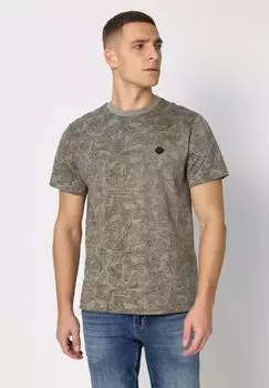Street One Shirt mit Brusttasche beige/chamois
