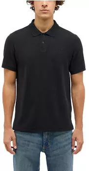 MUSTANG Style Palco Poloshirt schwarz