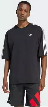 Adidas ADICOLOR 3-STREIFEN OVERSIZE T-SHIRT Black (KD4095)