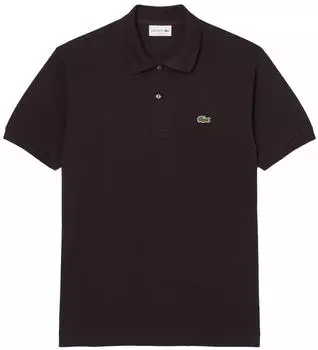 Lacoste L1212 Piqu&eacute;-Poloshirt Classic Fit (L1212-3LA) dunkelbraun/braun