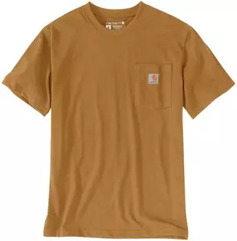 Carhartt Workwear Pocket Kurzarm-T-Shirt (103296) carhartt&reg; brown