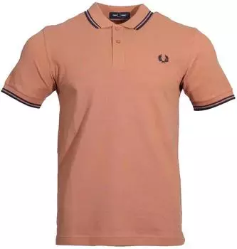 Fred Perry Polo-Shirt Slim Fit (M6000) helles rostbraun