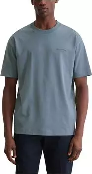 Marc O'Polo T-Shirt Relaxed (7325869870339) beige/taubenblau/dunkelgrau