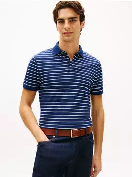 Tommy Hilfiger Bekleidung 1985 Regular Polo blau Gr&ouml;&szlig;e (MW0MW177700X5)