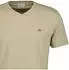 GANT Slim Fit Shield T-Shirt mit V-Ausschnitt (2003186) beige (oat)