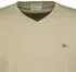 GANT Slim Fit Shield T-Shirt mit V-Ausschnitt (2003186) beige (oat)