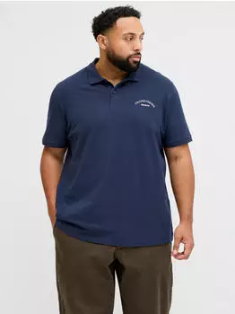 Jack & Jones JJCollege Logo Polo SS PLS navy blazer